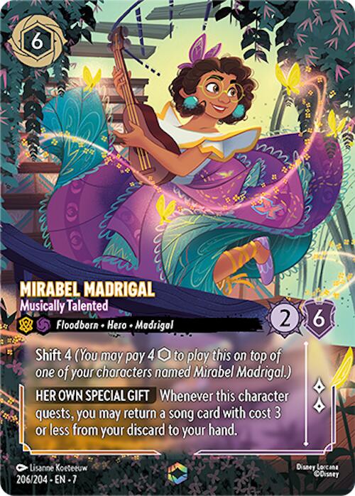 Mirabel Madrigal - Musically Talented (Enchanted) (206/204) [Archazia's Island] | Black Swamp Games