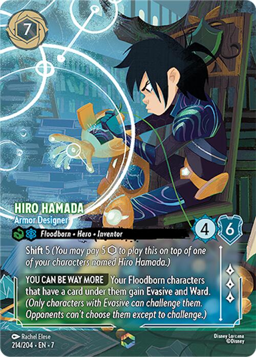 Hiro Hamada - Armor Designer (Enchanted) (214/204) [Archazia's Island] | Black Swamp Games
