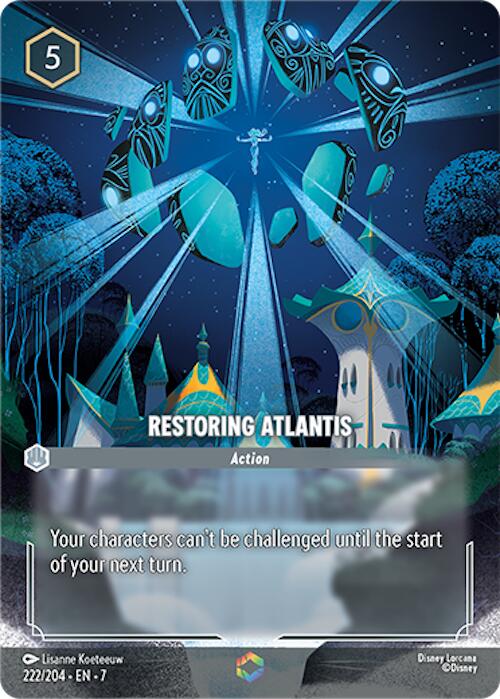 Restoring Atlantis (Enchanted) (222/204) [Archazia's Island] | Black Swamp Games