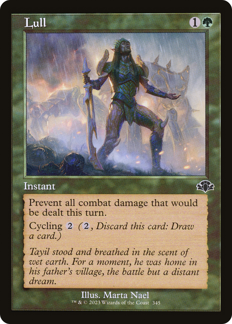 Lull (Retro) [Dominaria Remastered] | Black Swamp Games