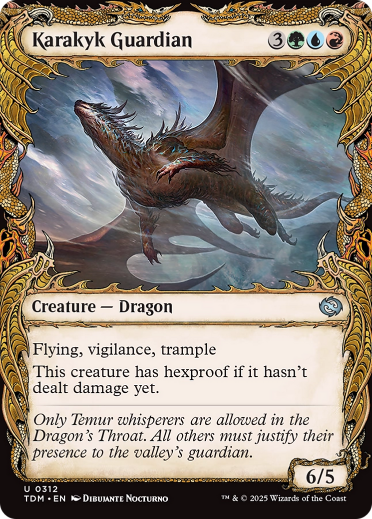 Karakyk Guardian (Showcase) [Tarkir: Dragonstorm] | Black Swamp Games