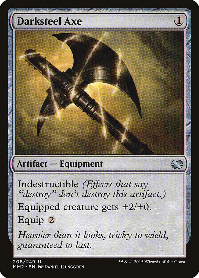 Darksteel Axe [Modern Masters 2015] | Black Swamp Games