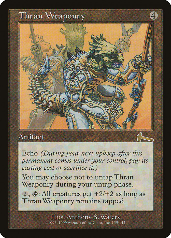 Thran Weaponry [Urza's Legacy] | Black Swamp Games