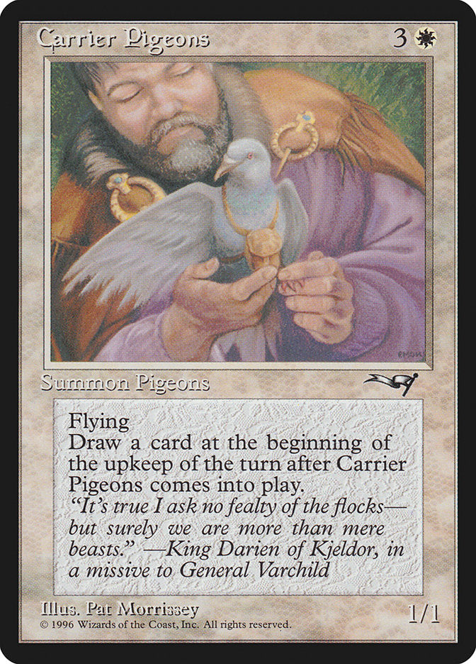 Carrier Pigeons (Holding Pigeon) [Alliances] | Black Swamp Games