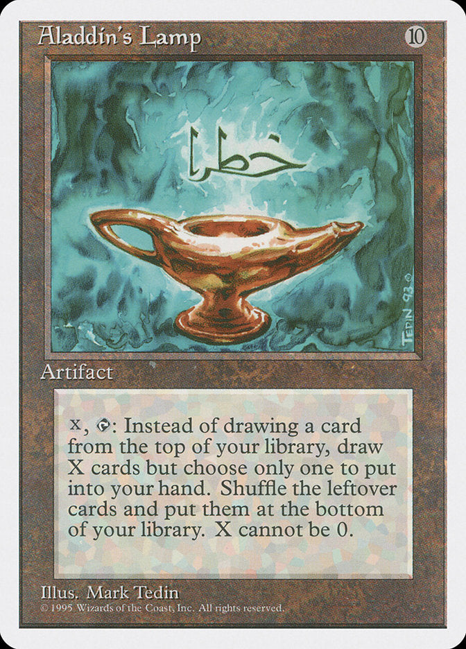 Aladdin's Lamp [Fourth Edition] | Black Swamp Games