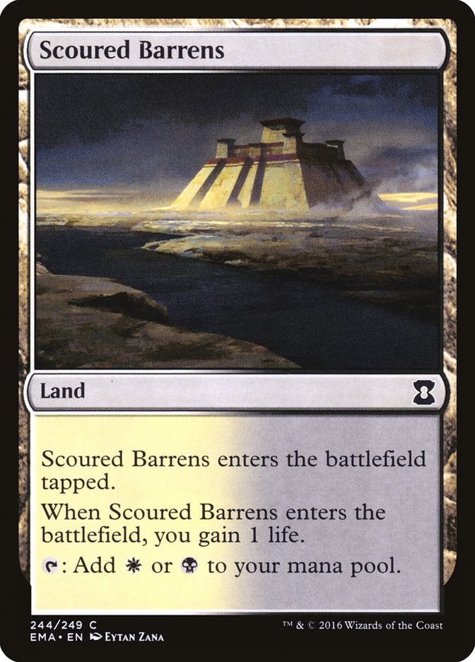 Scoured Barrens [Eternal Masters] | Black Swamp Games