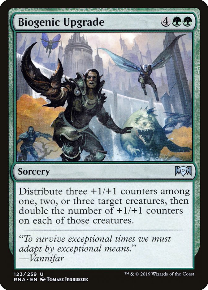 Biogenic Upgrade [Ravnica Allegiance] | Black Swamp Games