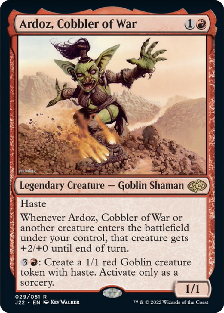 Ardoz, Cobbler of War [Jumpstart 2022] | Black Swamp Games
