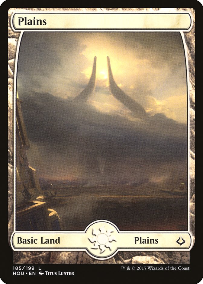 Plains (185) [Hour of Devastation] | Black Swamp Games