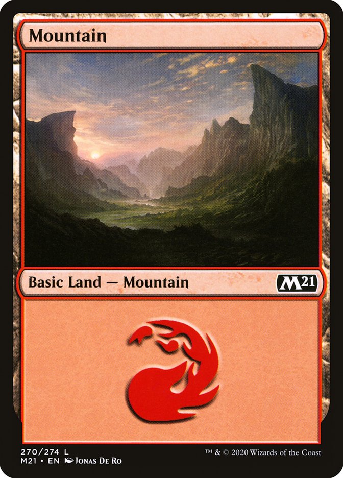 Mountain (270) [Core Set 2021] | Black Swamp Games