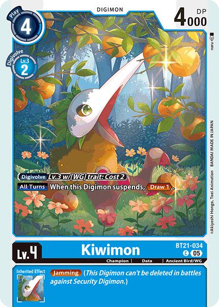 Kiwimon [BT21-034] [World Convergence] | Black Swamp Games