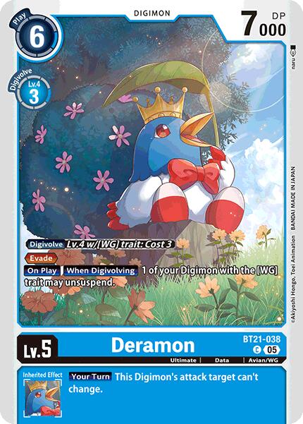 Deramon [BT21-038] [World Convergence] | Black Swamp Games