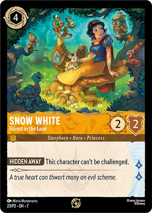 Snow White - Fairest in the Land (23) [Promo Cards] | Black Swamp Games