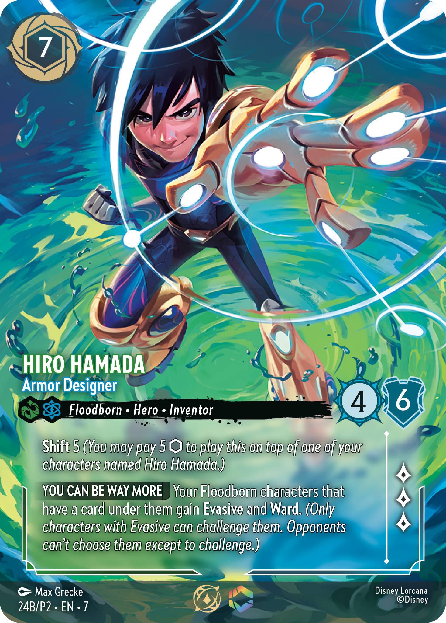 Hiro Hamada - Armor Designer (Store Championship) (24) [Promo Cards] | Black Swamp Games