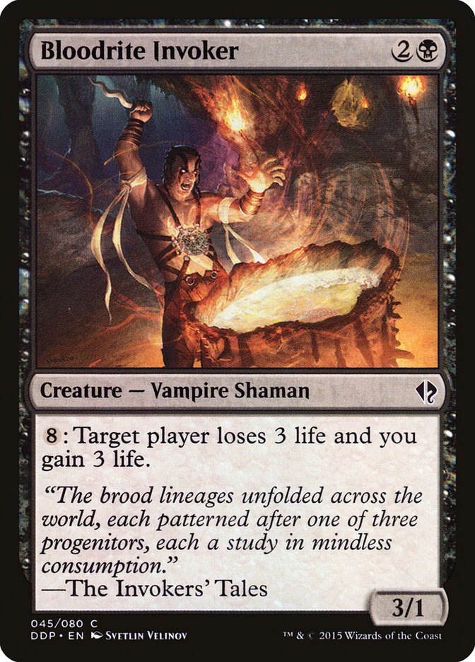 Bloodrite Invoker [Duel Decks: Zendikar vs. Eldrazi] | Black Swamp Games