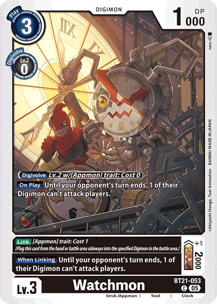Watchmon [BT21-053] [World Convergence] | Black Swamp Games