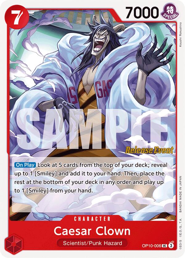 Caesar Clown [Royal Blood Release Event Cards] | Black Swamp Games
