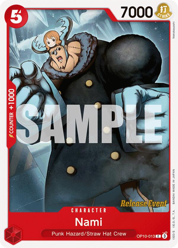 Nami [Royal Blood Release Event Cards] | Black Swamp Games