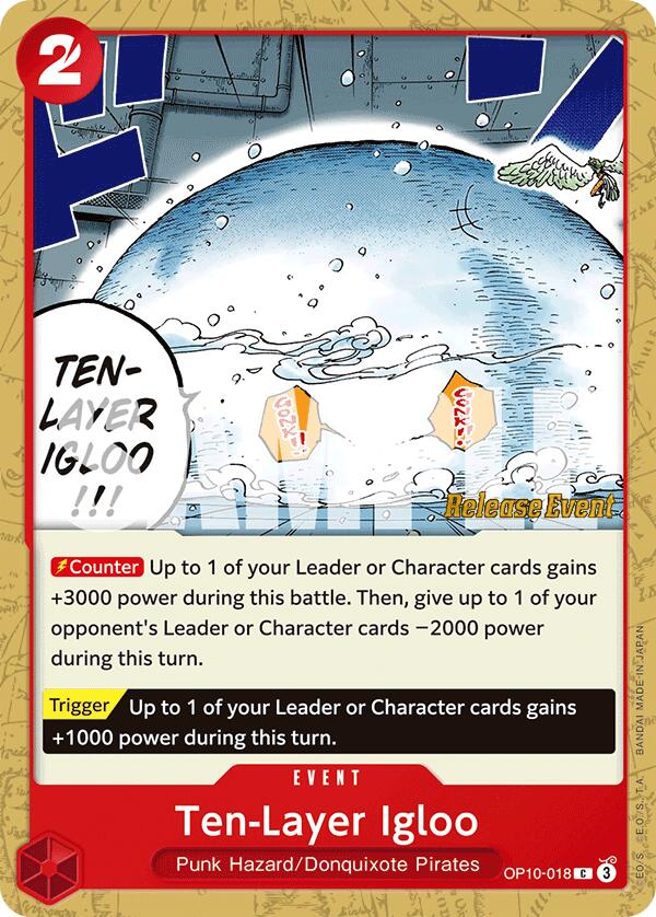 Ten-Layer Igloo [Royal Blood Release Event Cards] | Black Swamp Games