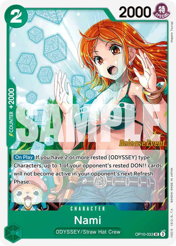 Nami [Royal Blood Release Event Cards] | Black Swamp Games