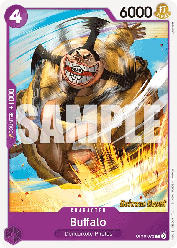 Buffalo [Royal Blood Release Event Cards] | Black Swamp Games