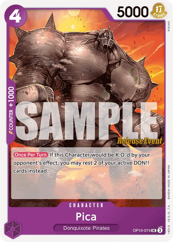 Pica [Royal Blood Release Event Cards] | Black Swamp Games
