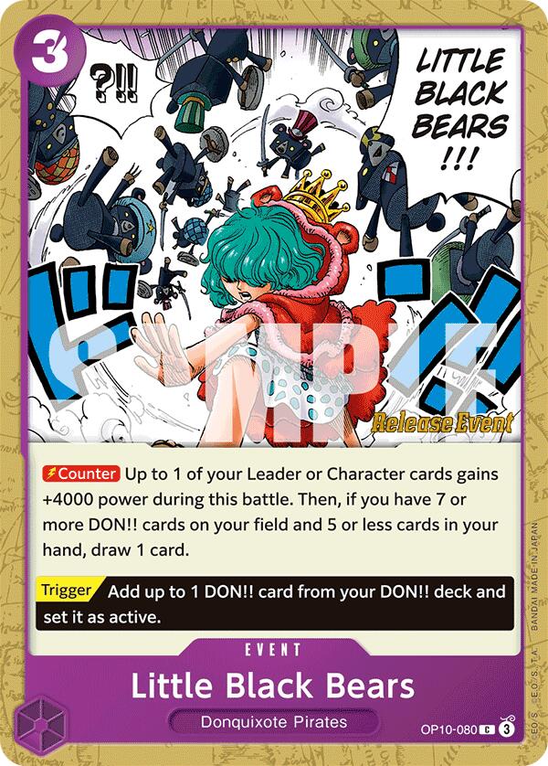Little Black Bears [Royal Blood Release Event Cards] | Black Swamp Games