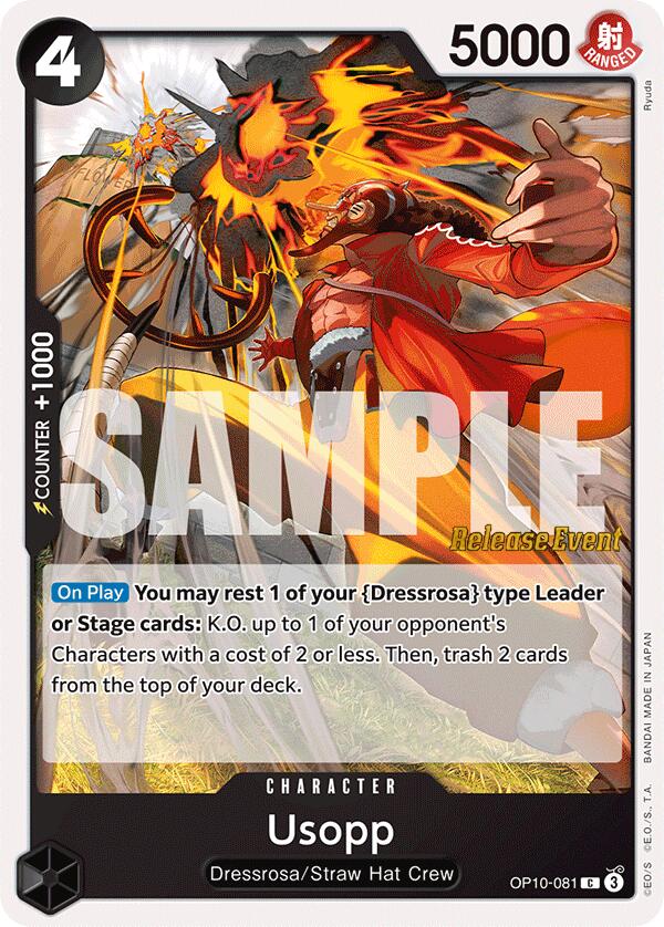 Usopp [Royal Blood Release Event Cards] | Black Swamp Games