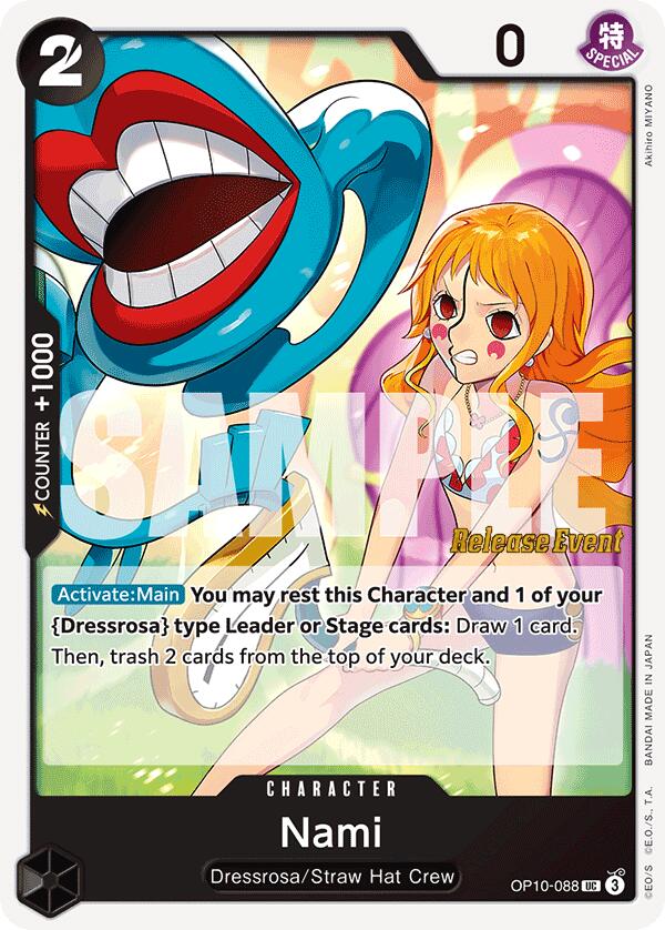 Nami [Royal Blood Release Event Cards] | Black Swamp Games