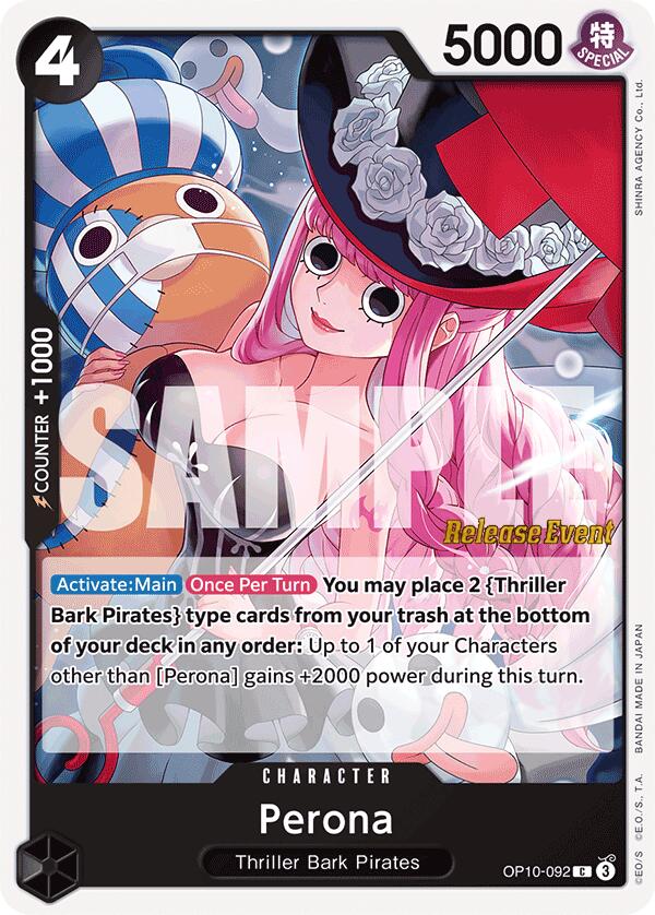 Perona [Royal Blood Release Event Cards] | Black Swamp Games