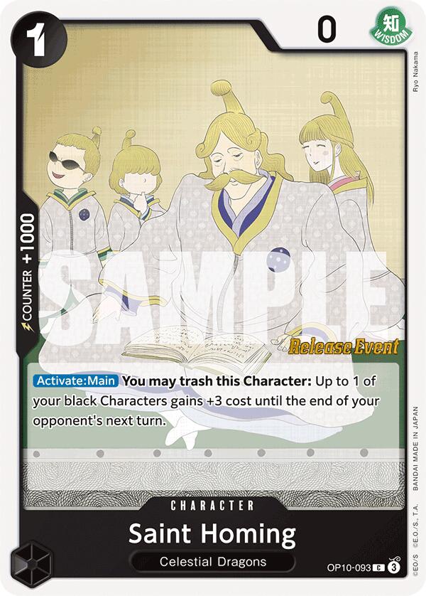 Saint Homing [Royal Blood Release Event Cards] | Black Swamp Games