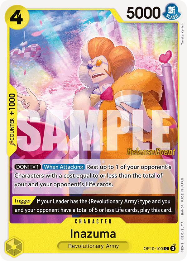 Inazuma [Royal Blood Release Event Cards] | Black Swamp Games