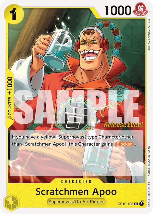 Scratchmen Apoo [Royal Blood Release Event Cards] | Black Swamp Games