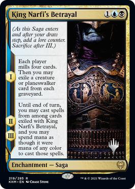 King Narfi's Betrayal (Promo Pack) [Kaldheim Promos] | Black Swamp Games