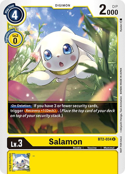 Salamon [BT2-034] (Official Tournament Pack Vol.3) [Release Special Booster Promos] | Black Swamp Games
