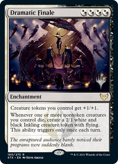 Dramatic Finale (Promo Pack) [Strixhaven: School of Mages Promos] | Black Swamp Games