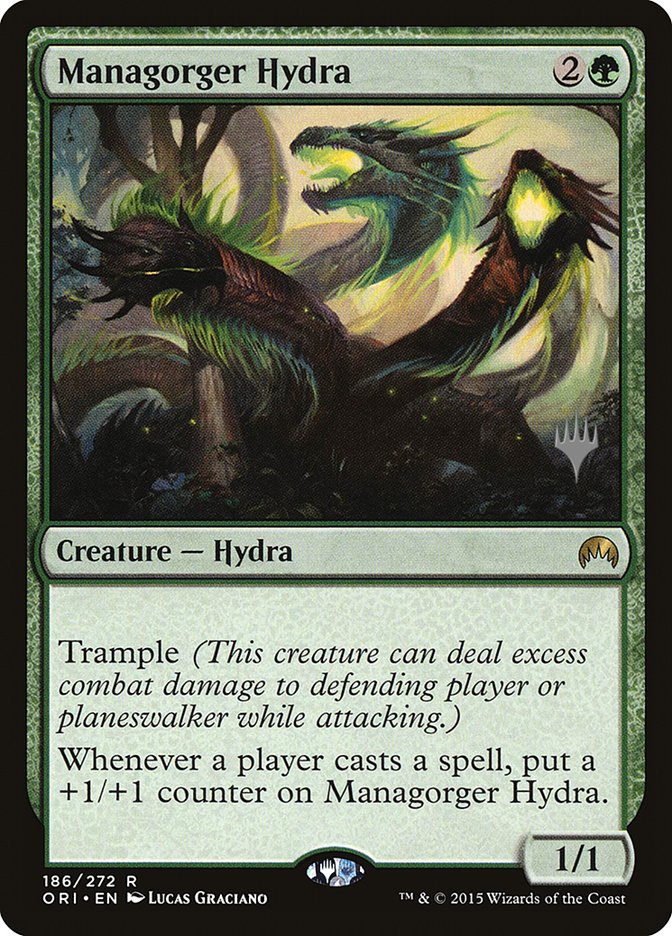 Managorger Hydra (Promo Pack) [Magic Origins Promos] | Black Swamp Games