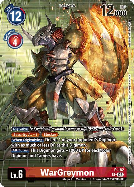 WarGreymon [P-182] (BT-21: Illustration Celebration Pack) [World Convergence] | Black Swamp Games