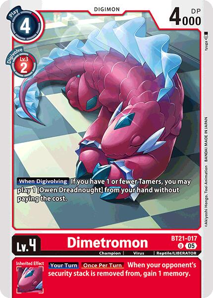 Dimetromon [BT21-017] [World Convergence] | Black Swamp Games