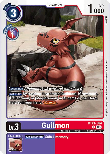 Guilmon [BT21-064] [World Convergence] | Black Swamp Games
