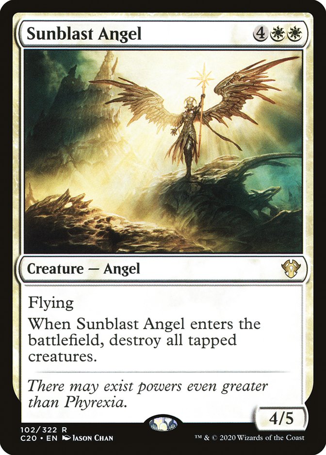 Sunblast Angel [Commander 2020] | Black Swamp Games