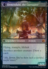 Jerren, Corrupted Bishop // Ormendahl, the Corrupted [Innistrad: Midnight Hunt Prerelease Promos] | Black Swamp Games