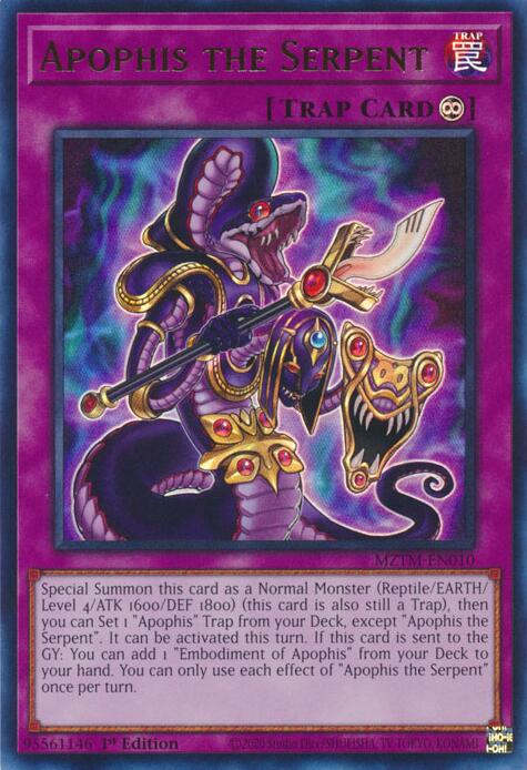 Apophis the Serpent [MZTM-EN010] Ultra Rare | Black Swamp Games