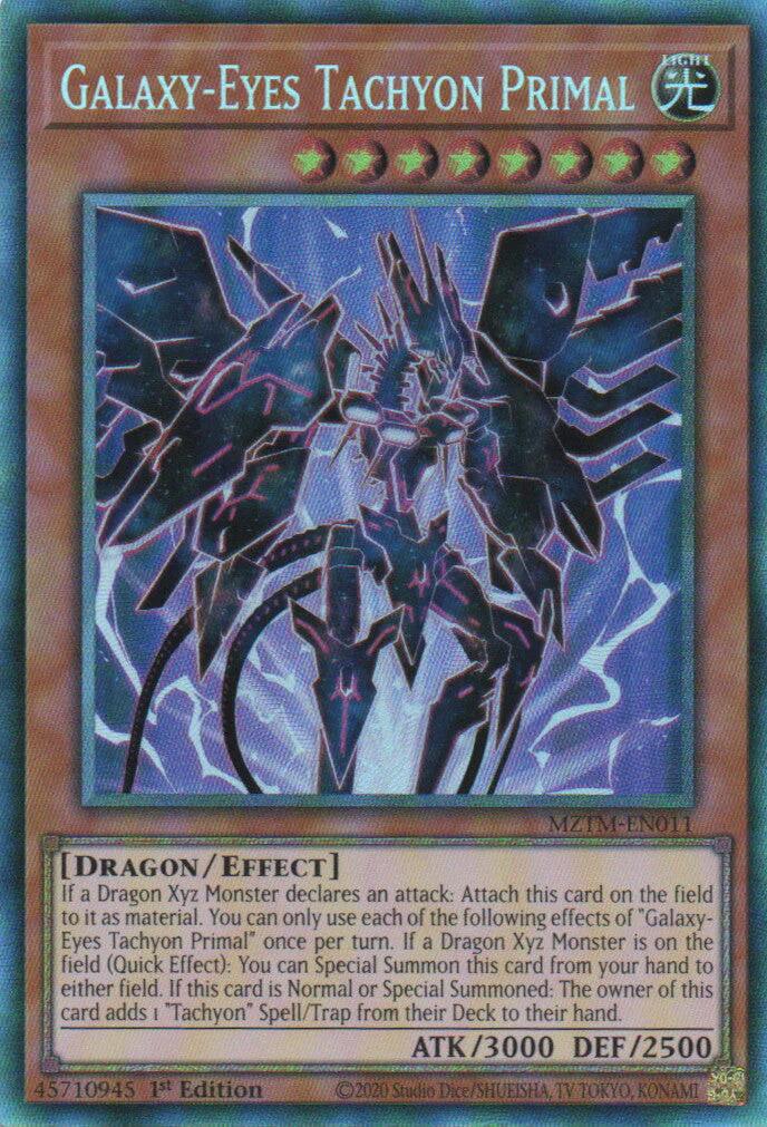 Galaxy-Eyes Tachyon Primal (Collector's Rare) [MZTM-EN011] Collector's Rare | Black Swamp Games