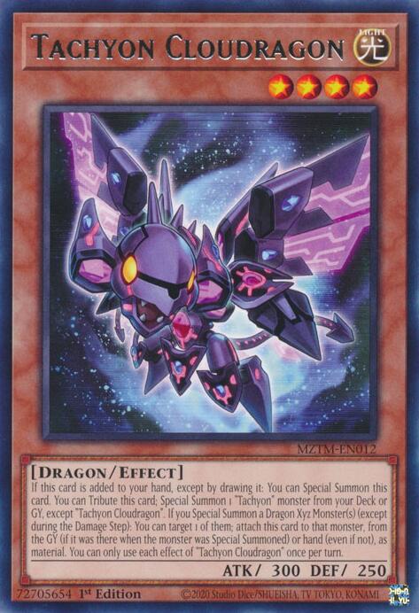 Tachyon Cloudragon [MZTM-EN012] Rare | Black Swamp Games