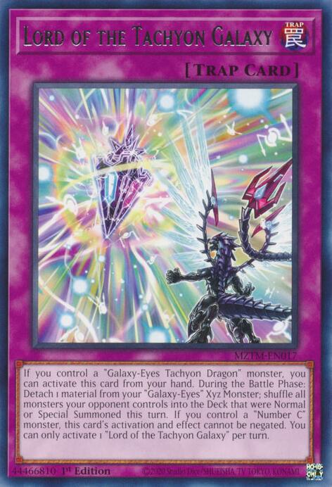 Lord of the Tachyon Galaxy [MZTM-EN017] Rare | Black Swamp Games