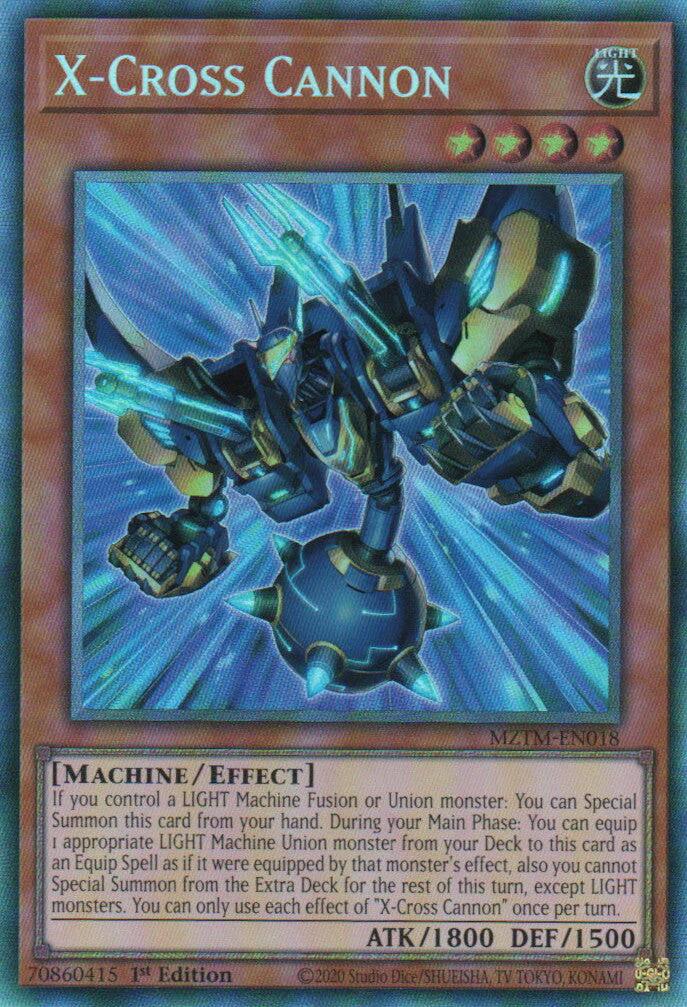 X-Cross Cannon (Collector's Rare) [MZTM-EN018] Collector's Rare | Black Swamp Games