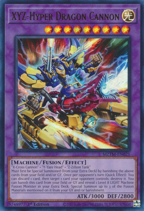 XYZ-Hyper Dragon Cannon [MZTM-EN021] Ultra Rare | Black Swamp Games