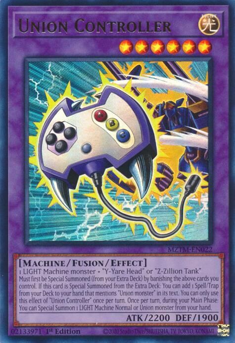 Union Controller [MZTM-EN022] Ultra Rare | Black Swamp Games
