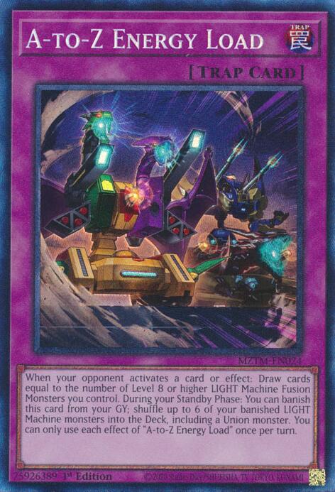 A-to-Z Energy Load (Collector's Rare) [MZTM-EN024] Collector's Rare | Black Swamp Games